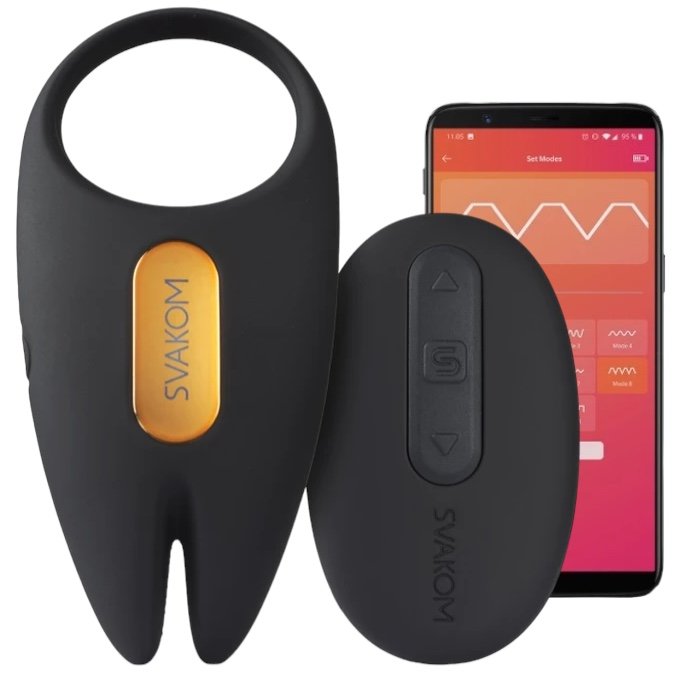 Svakom Winni 2 App and Remote Controlled Couples Cock Ring