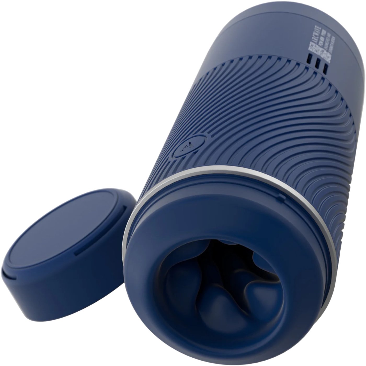 Arcwave Pow Silicone Dual-Entrance Suction Control Male Masturbator Blue