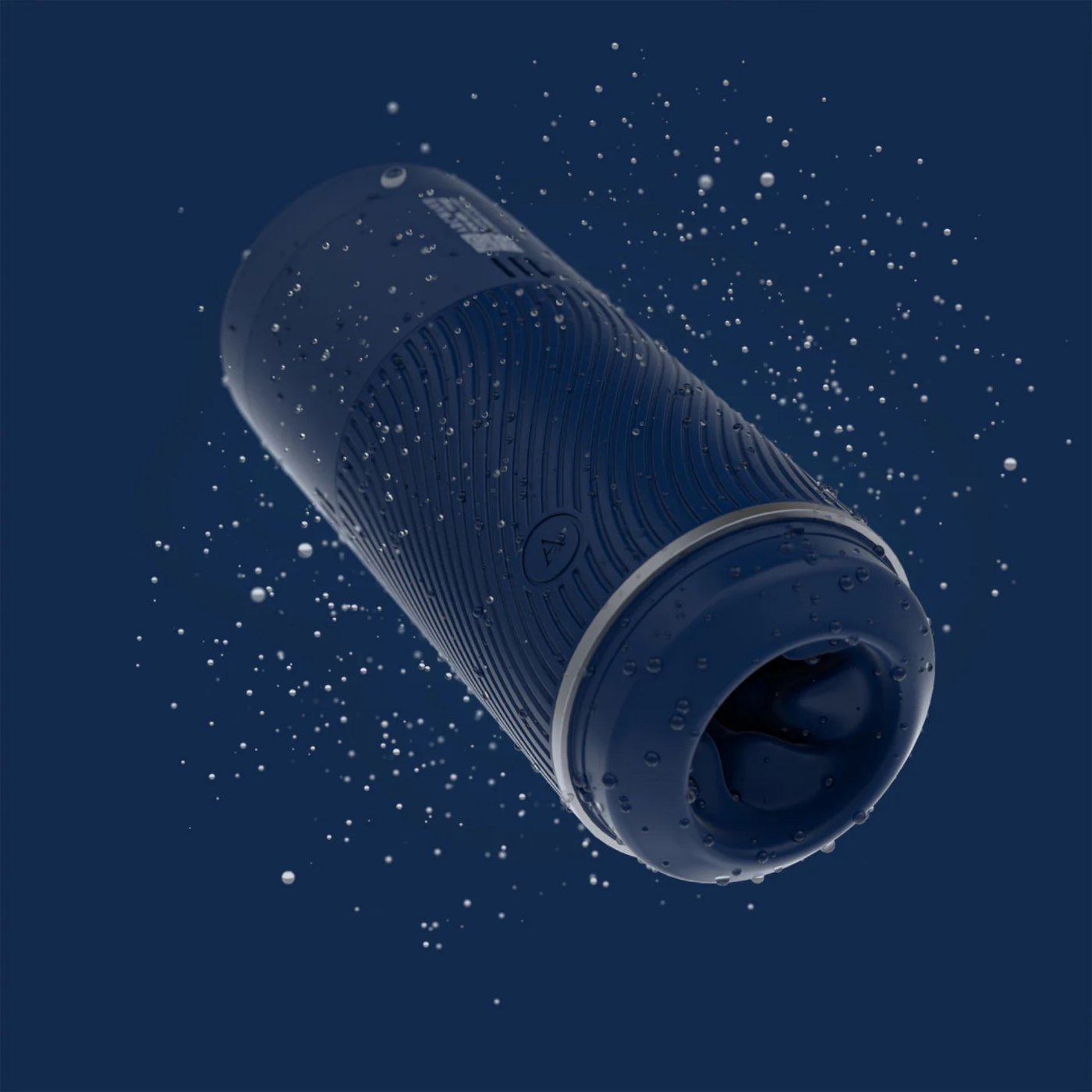 Arcwave Pow Silicone Dual-Entrance Suction Control Male Masturbator Blue