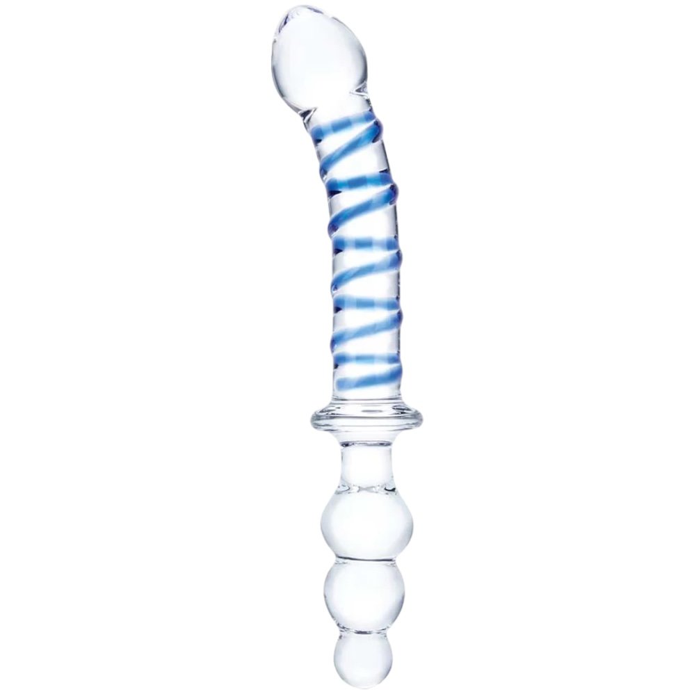Glas Twister Dual-Ended Glass Dildo 10 Inch
