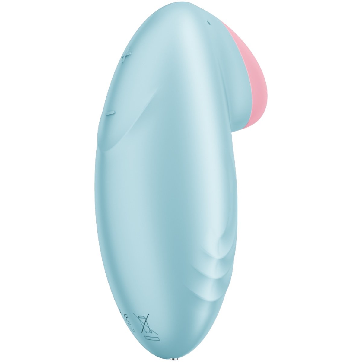 Satisfyer Tropical Tip App Controlled Lay-On Clitoral Vibrator Blue