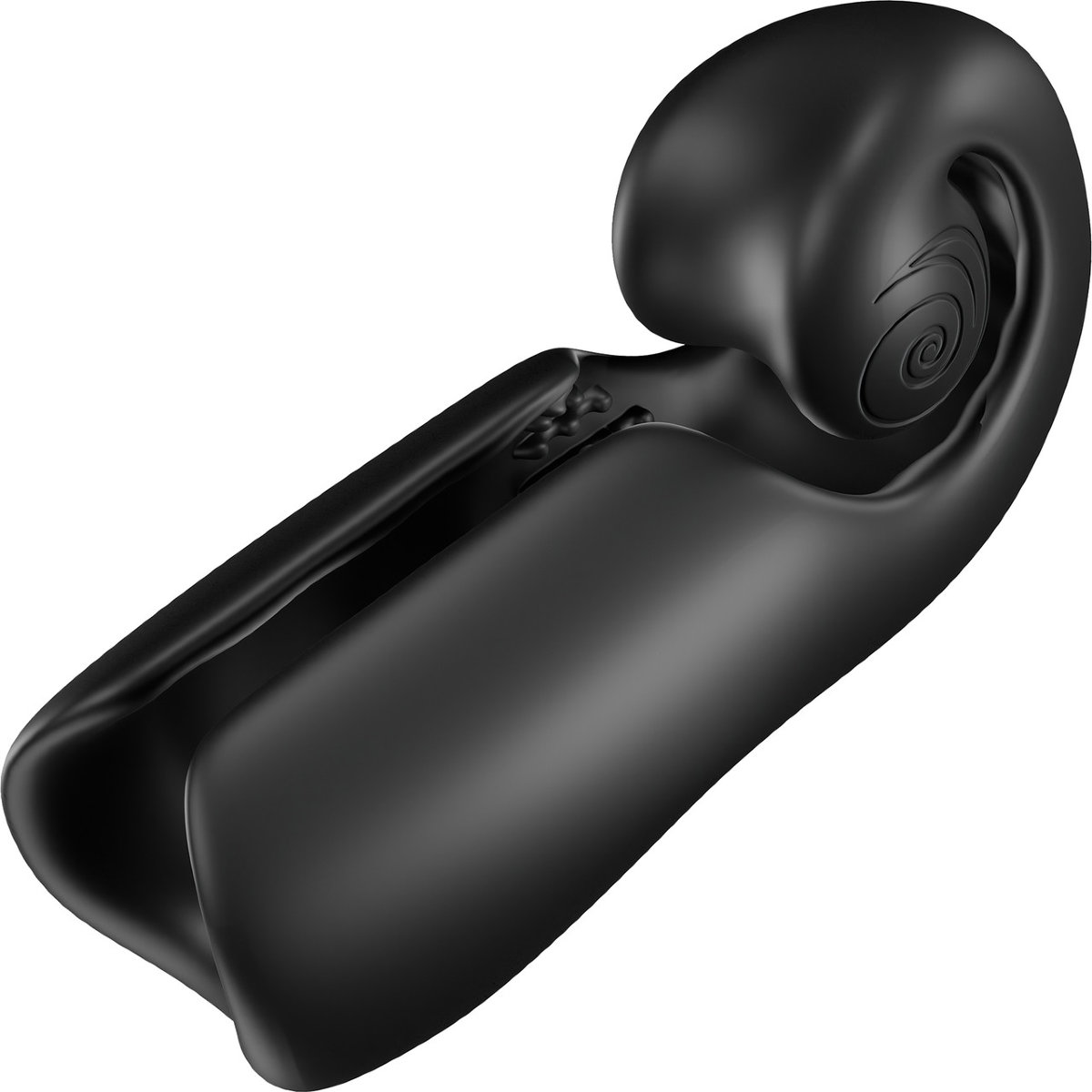 Snail Vibe Evo Vibrating Masturbator Black