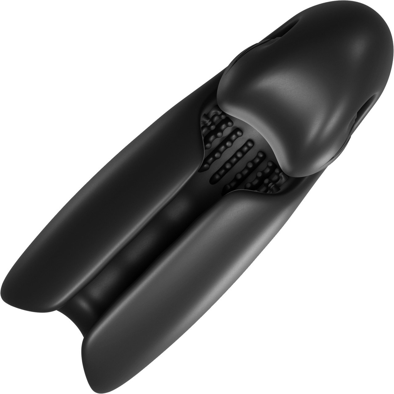 Snail Vibe Evo Vibrating Masturbator Black