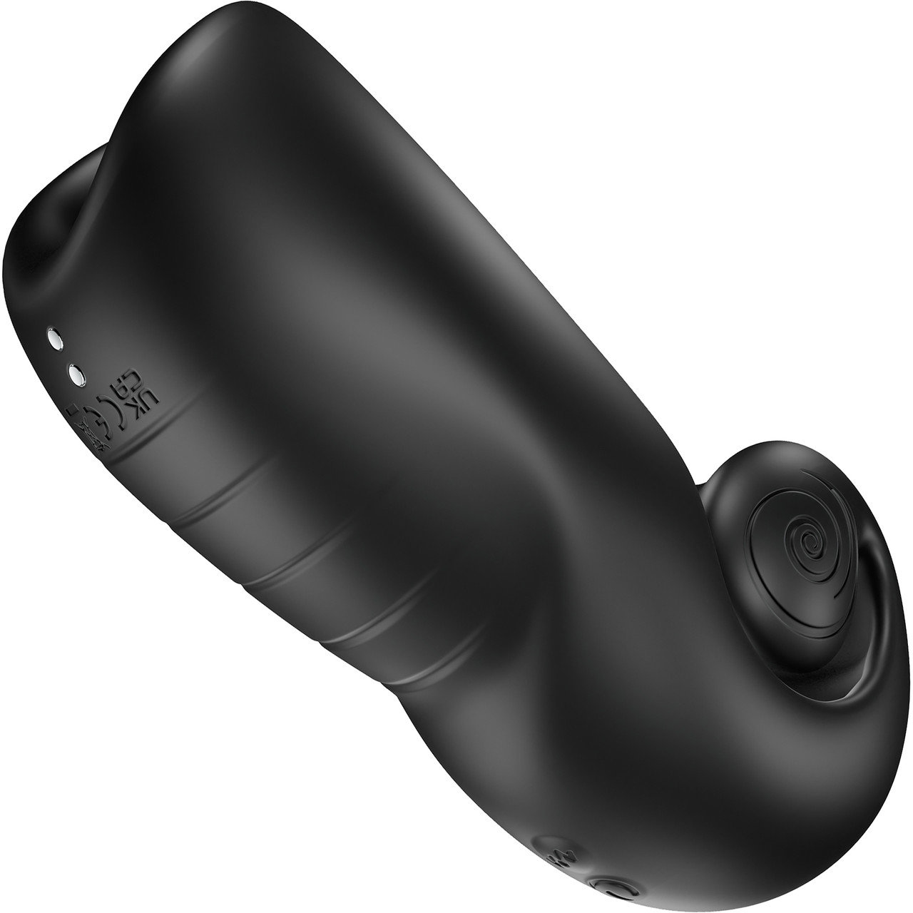 Snail Vibe Evo Vibrating Masturbator Black