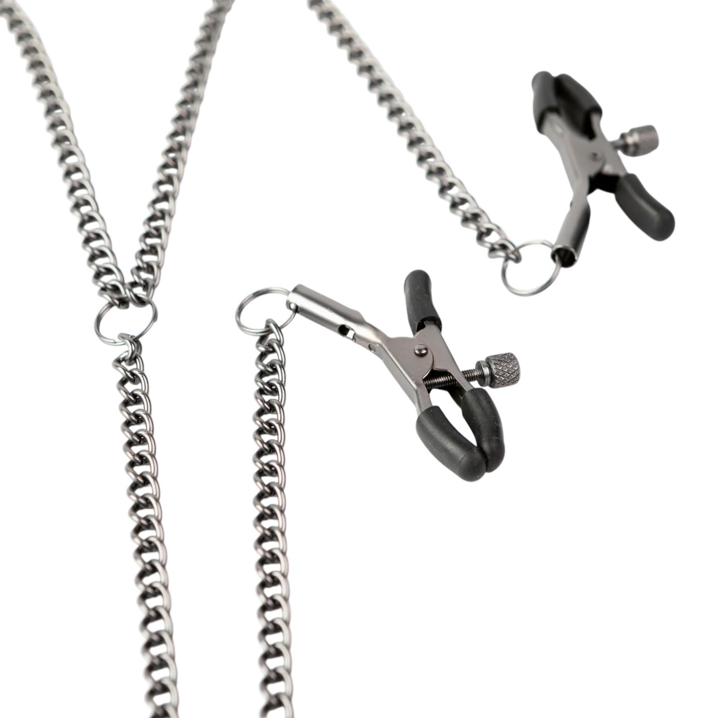 Sei Mio Triple Tease Adjustable Nipple Clamps and Clit Clamp