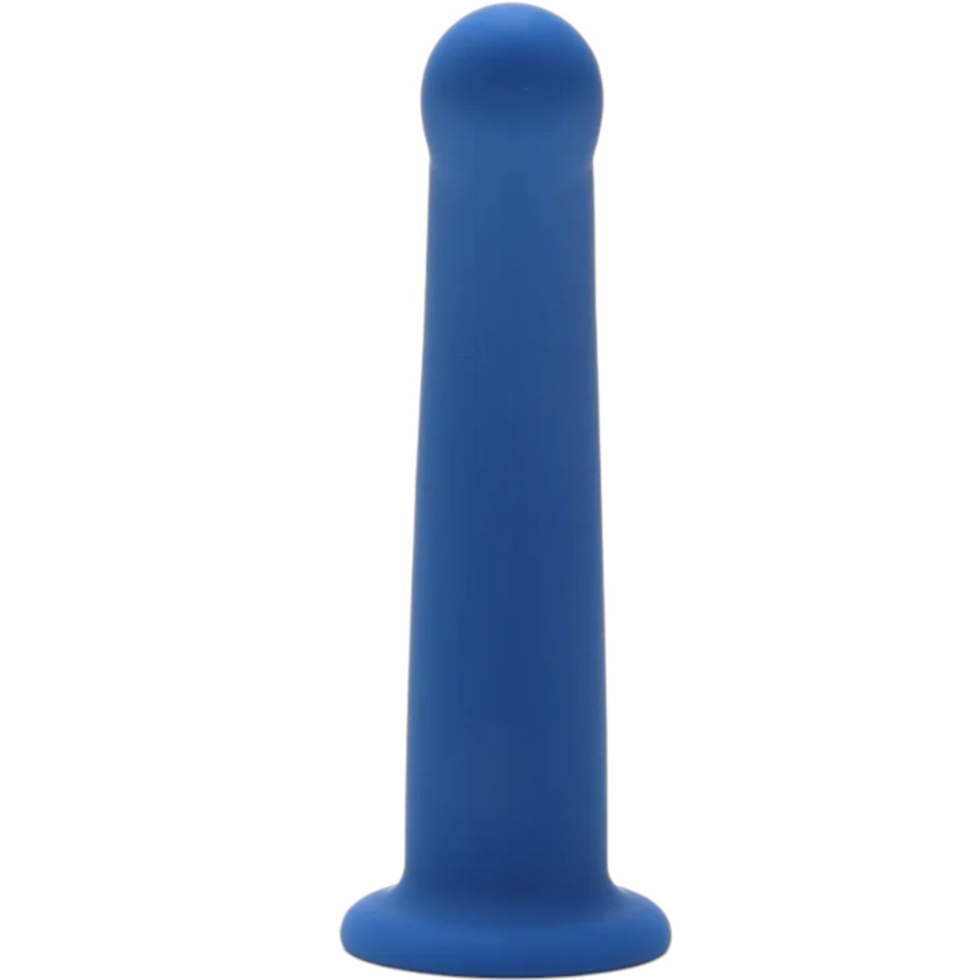 Me You Us Curved Dildo Blue 6 Inch