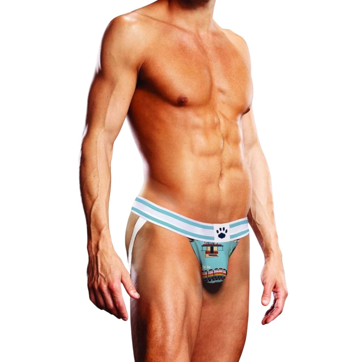 Prowler Miami Jockstrap Blue White, XS