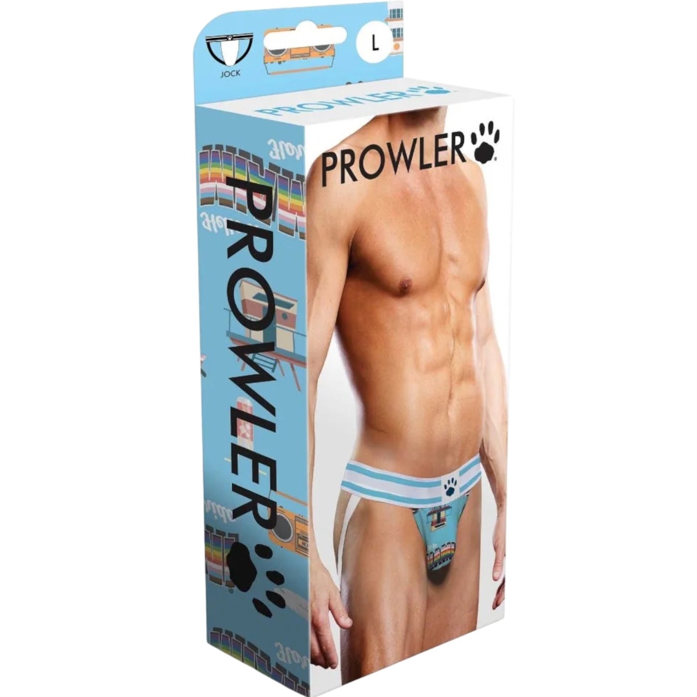 Prowler Miami Jockstrap Blue White