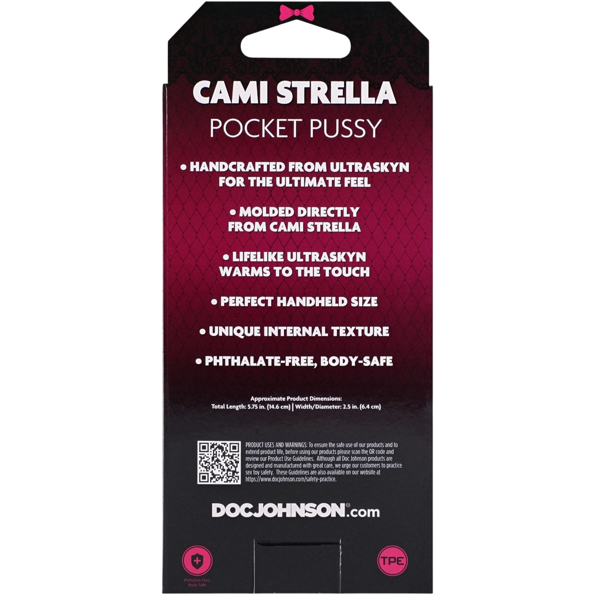 Signature Strokers Cami Strella Pocket Pussy Realistic Male Masturbator