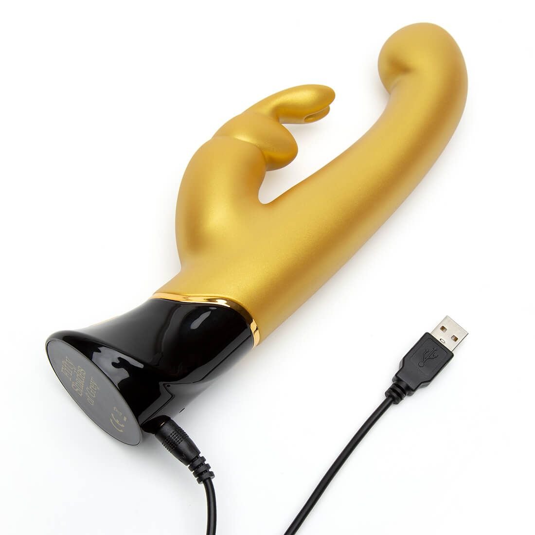 Fifty Shades of Grey Greedy Girl Gold 10th Year Anniversary Rabbit Vibrator