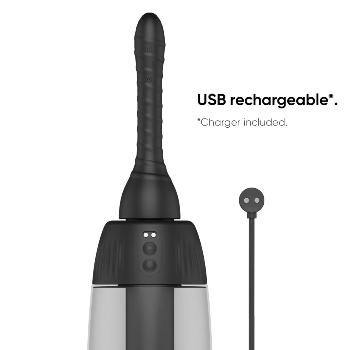 Nexus Automatic Rotating 360 Anal Douche with Remote Control 600 ml