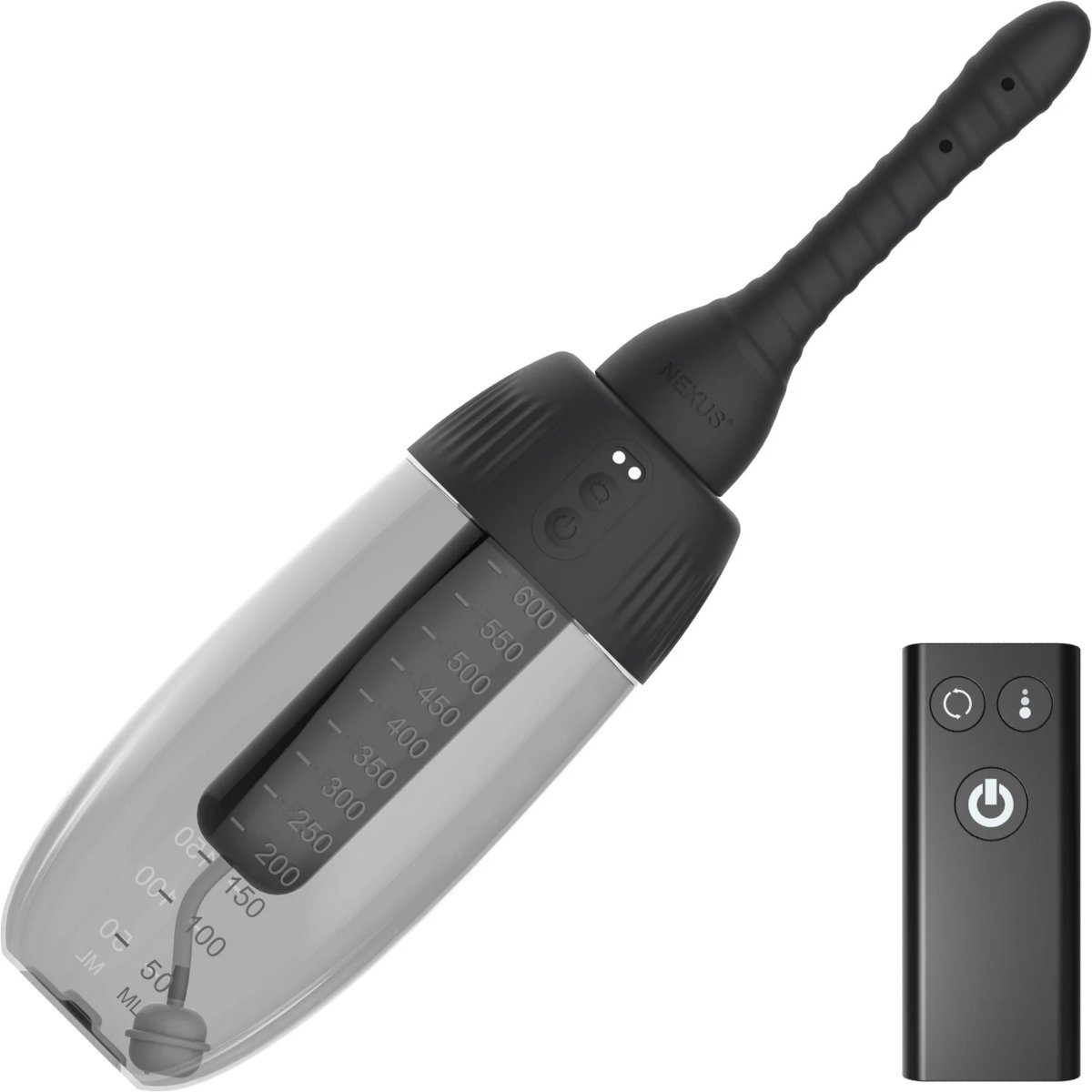 Nexus Automatic Rotating 360 Anal Douche with Remote Control 600 ml