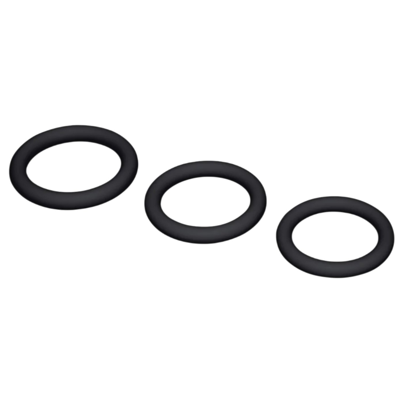 Me You Us Signature Chubby Silicone Cock Ring Set (3 Pack)