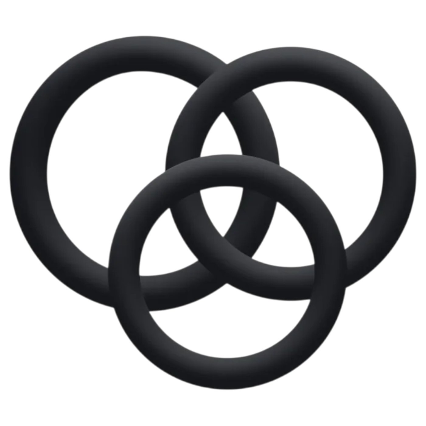 Me You Us Signature Chubby Silicone Cock Ring Set (3 Pack)