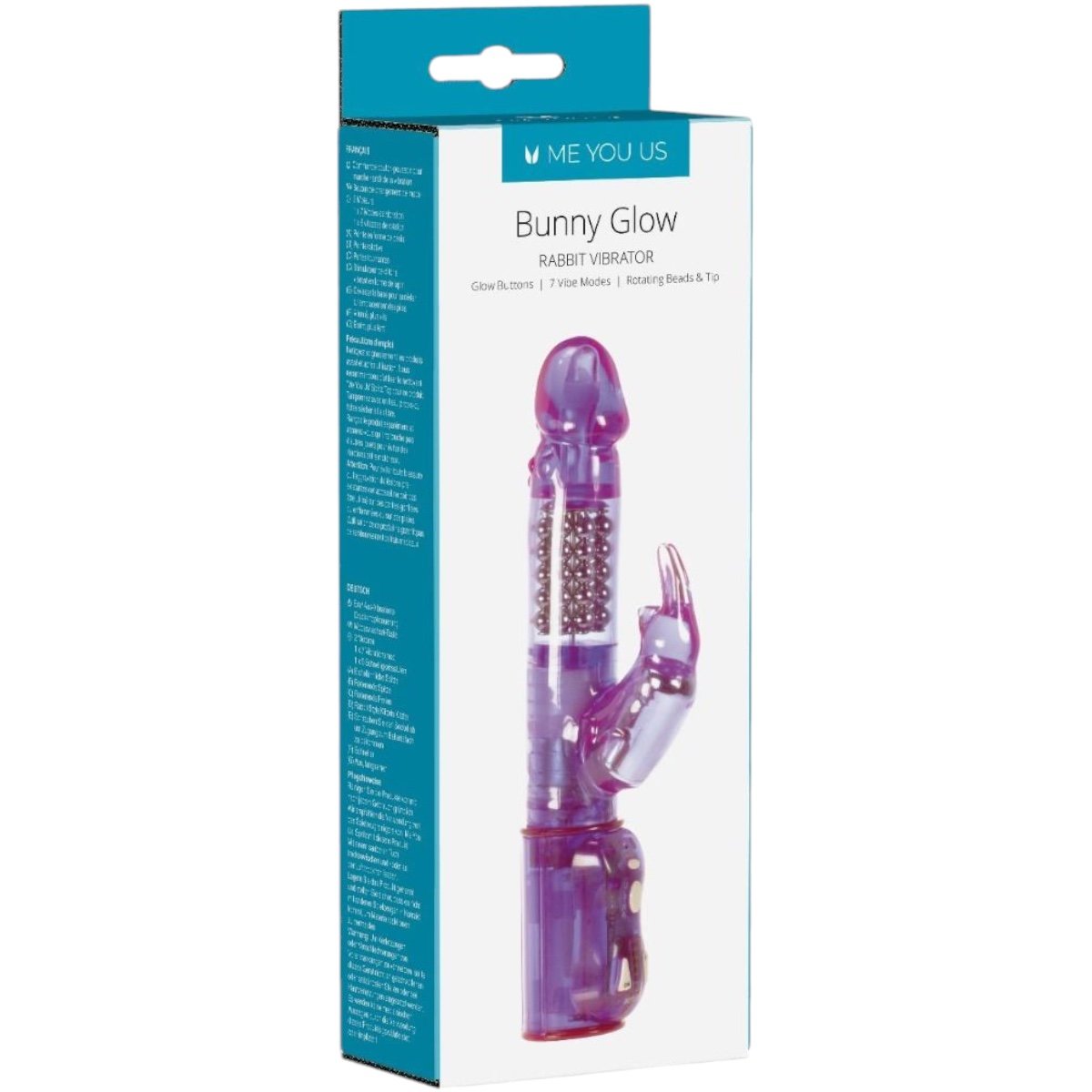 Me You Us Bunny Glow Rabbit Vibrator Purple