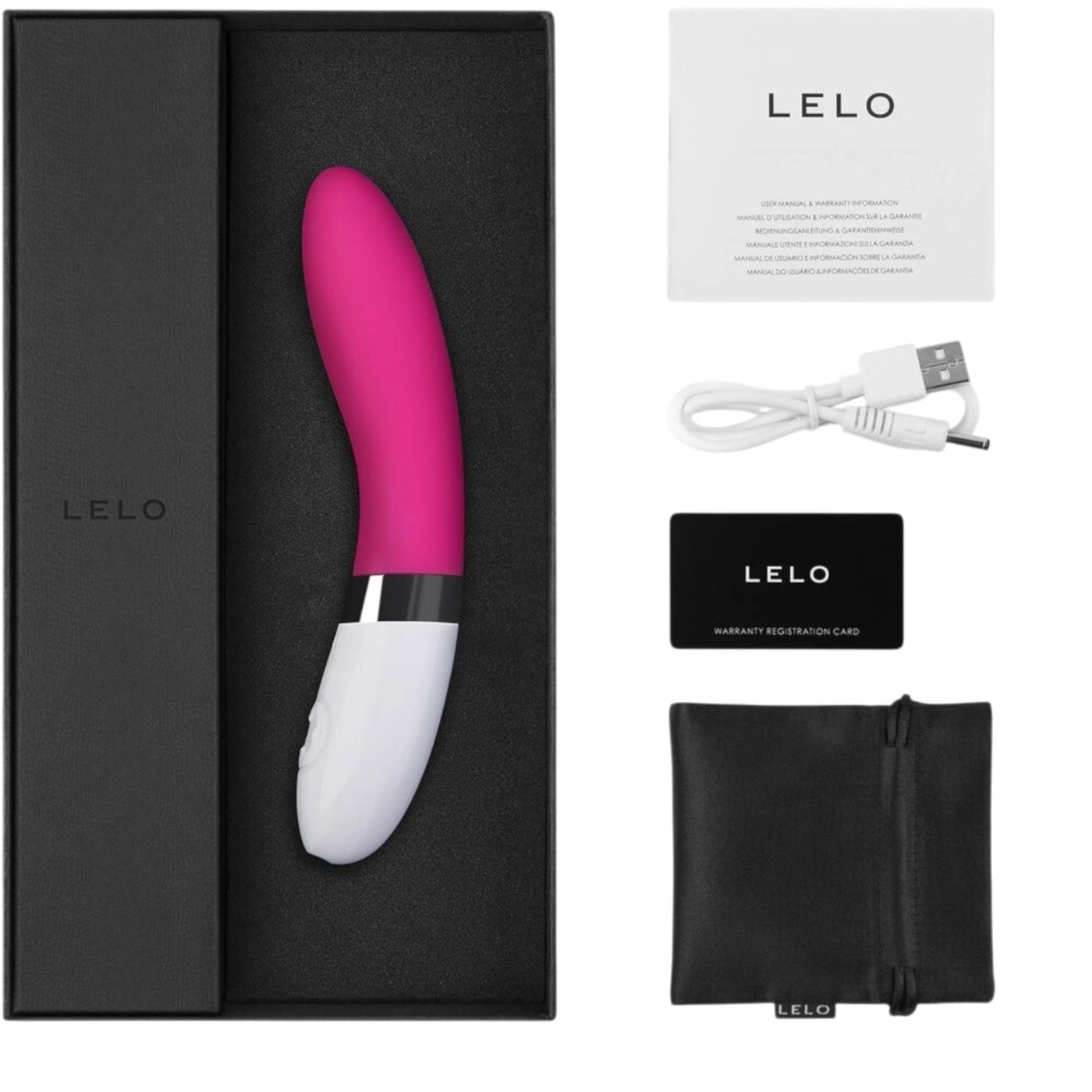LELO Liv 2 Rechargeable G-Spot Vibrator Pink
