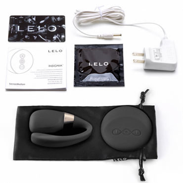 LELO Tiani 3 Remote Controlled Rechargeable Couples Vibrator Black