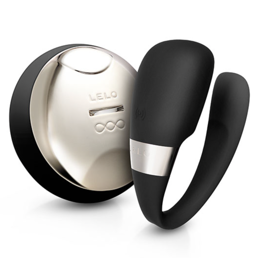 LELO Tiani 3 Remote Controlled Rechargeable Couples Vibrator Black