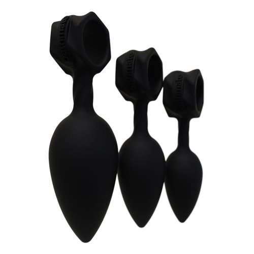 Bathmate Vibrating Anal Training Butt Plugs Set Bathmate Vibrating Anal Training Butt Plugs Set