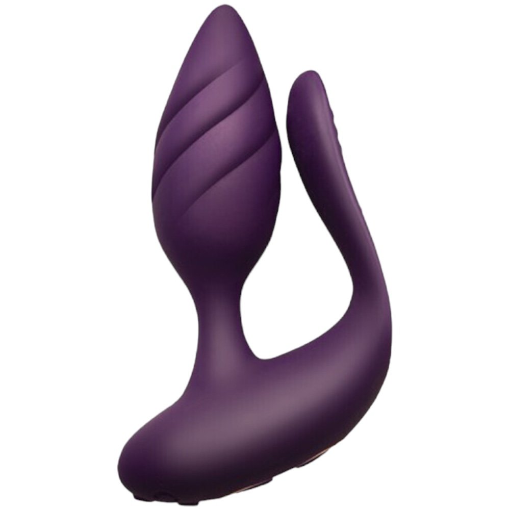Rocks Off Cocktail Remote Control Couple's Butt Plug