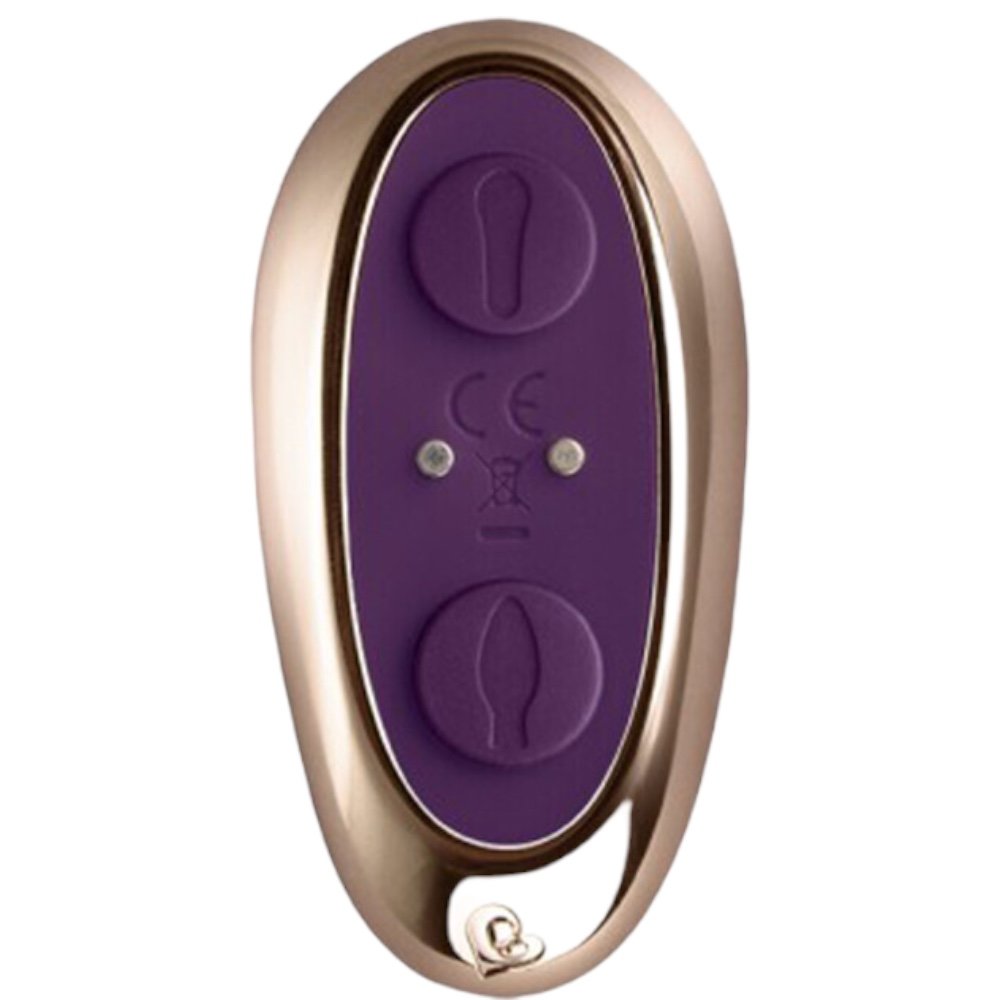 Rocks Off Cocktail Remote Control Couple's Butt Plug