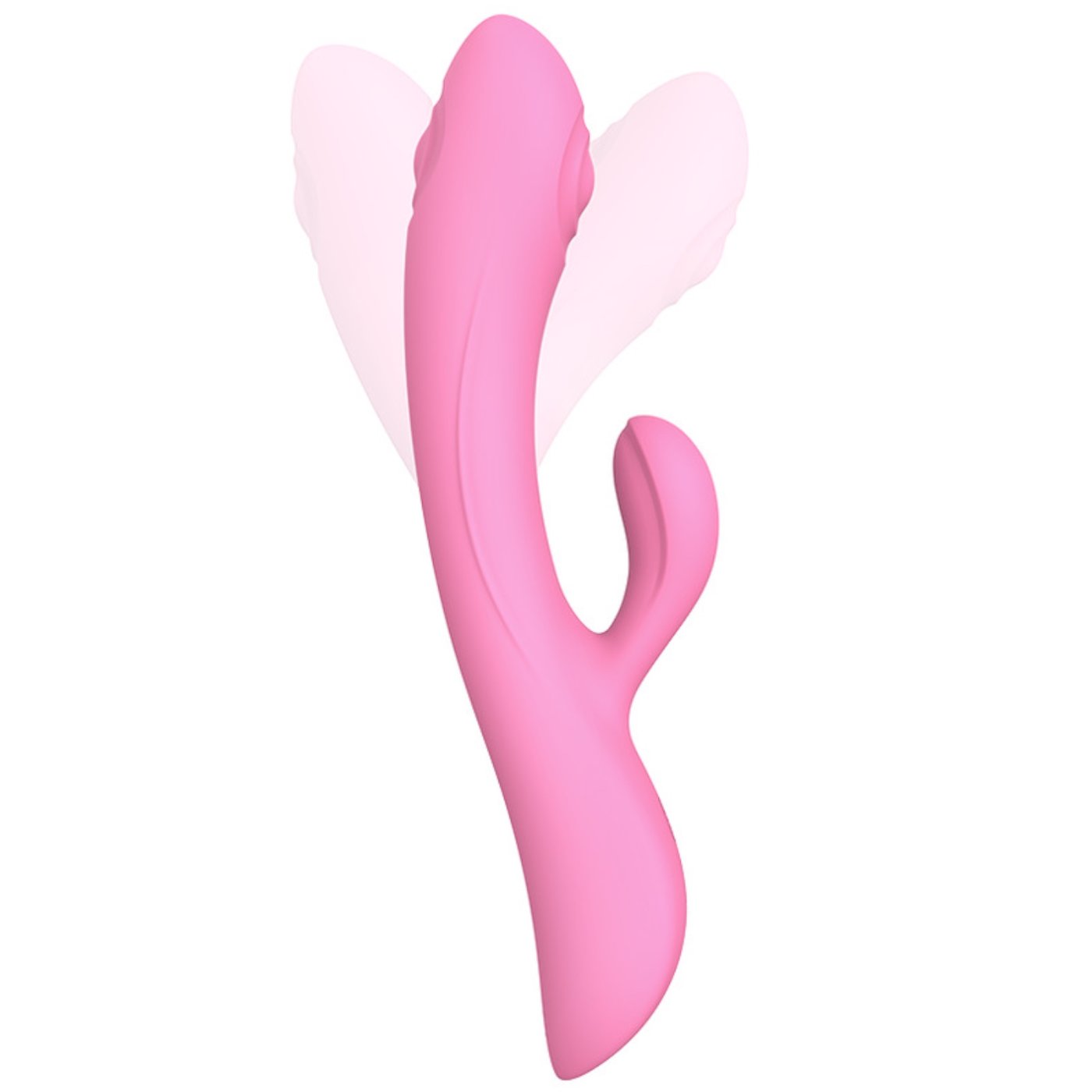 Love To Love Bunny & Clyde Tapping Rabbit Vibrator Pink