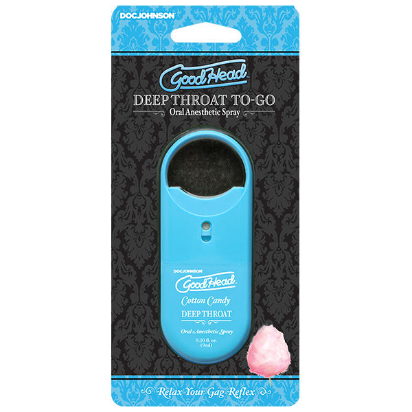Goodhead Deep Throat Spray To Go Cotton Candy