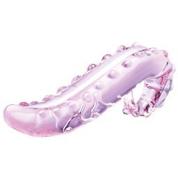 Glas Lick-it Tentacle Textured Glass Dildo 6 Inch