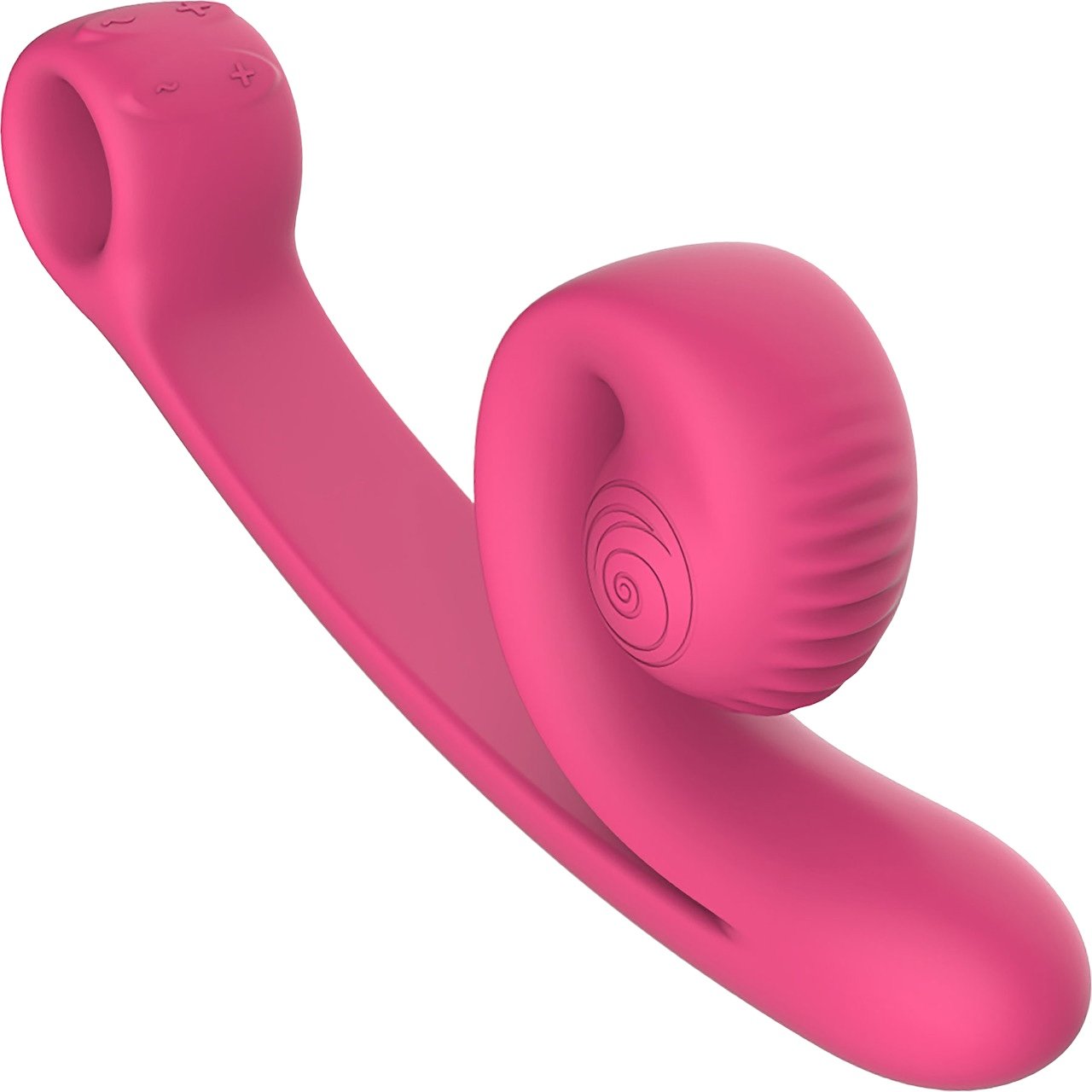 Snail Vibe Curve Rechargeable Powerful Dual Vibrator Pink