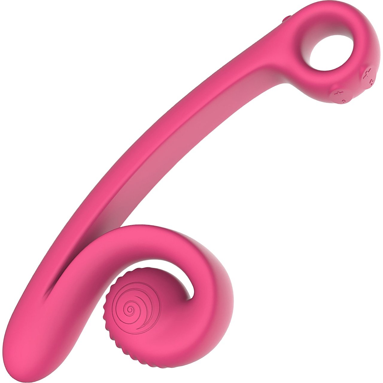 Snail Vibe Curve Rechargeable Powerful Dual Vibrator Pink