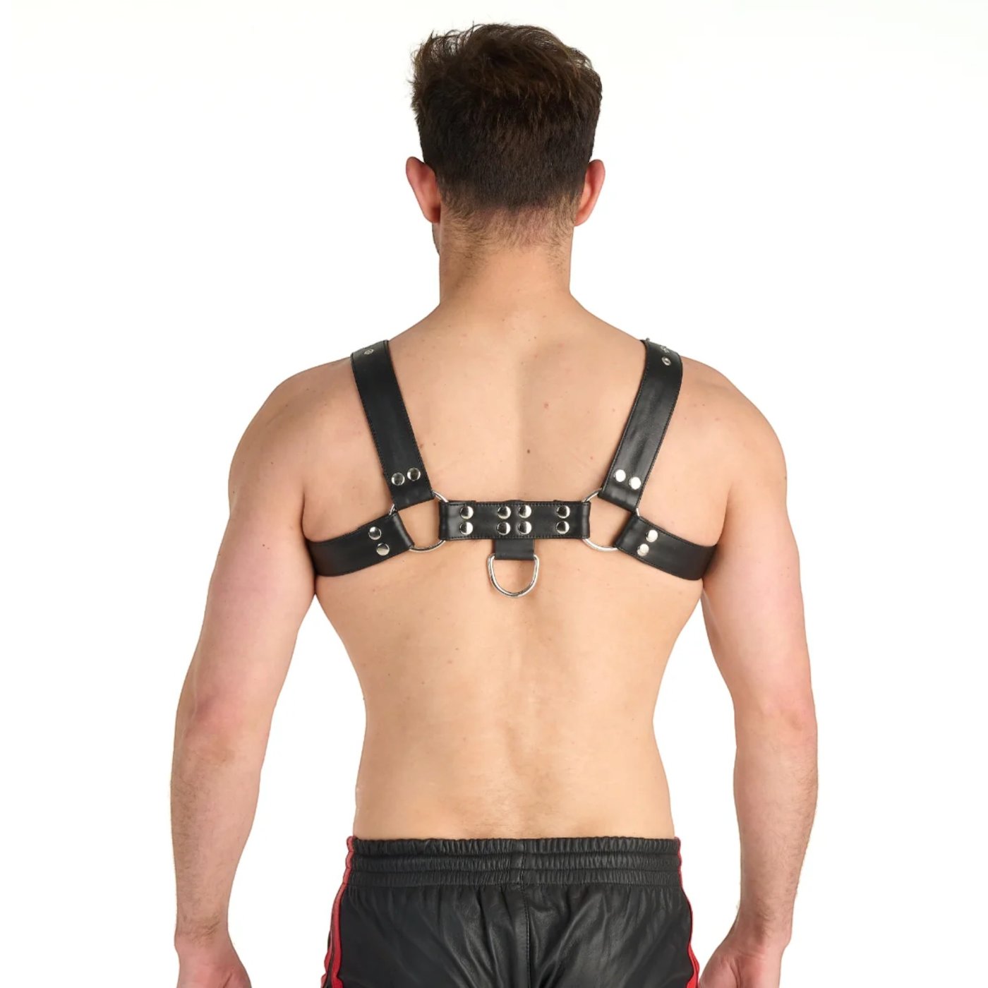 Prowler RED Premium Butch Leather Chest Harness
