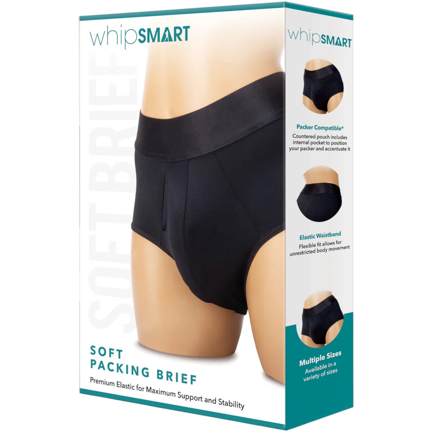 Whipsmart Soft Packing Brief Black