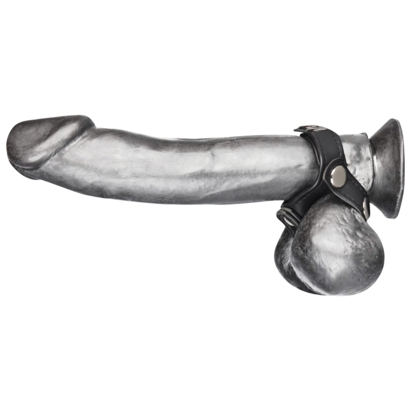 Blue Line V-Style Cock Ring with Ball Divider