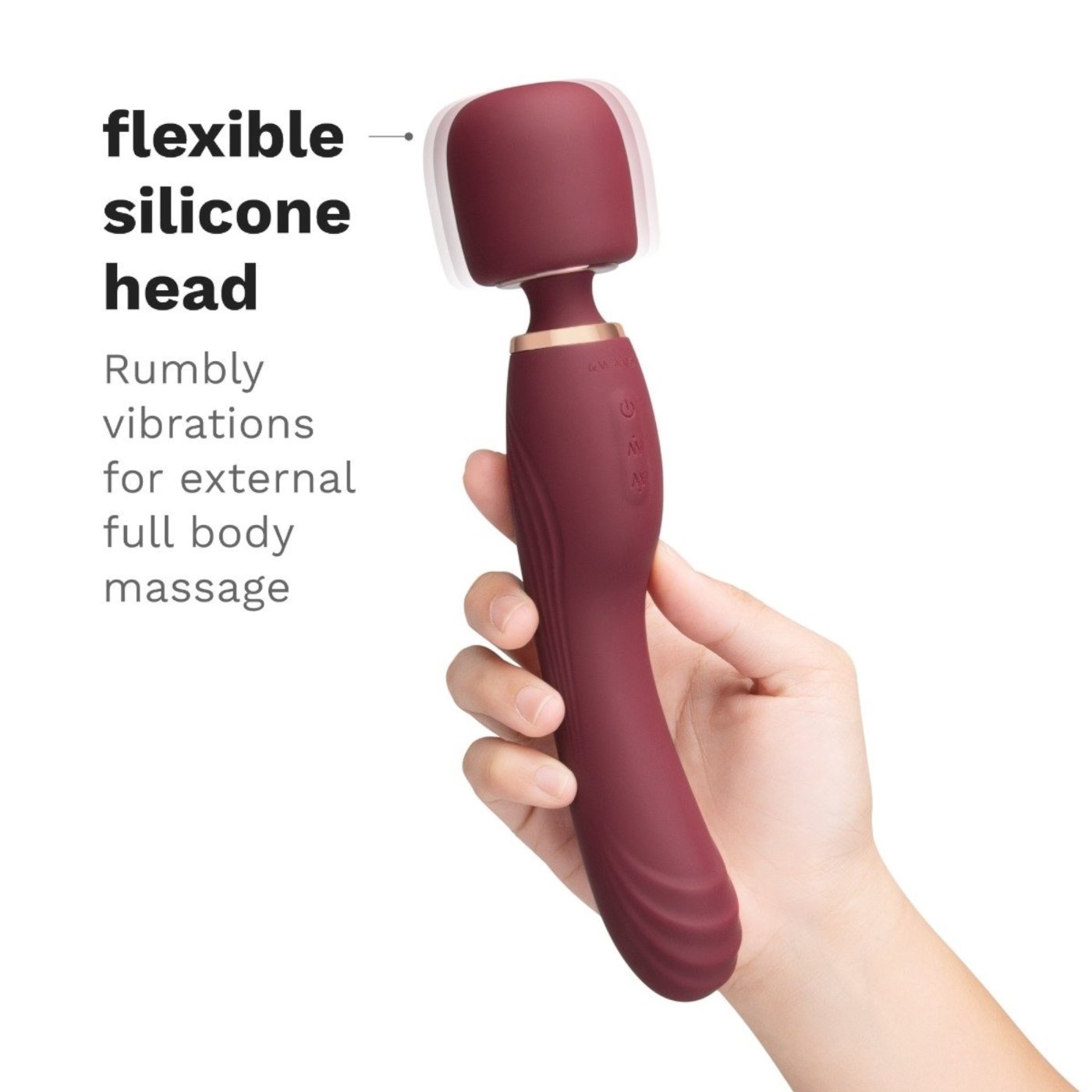 Le Wand Flat Top Fusion G Double-Ended Petite Wand Vibrator