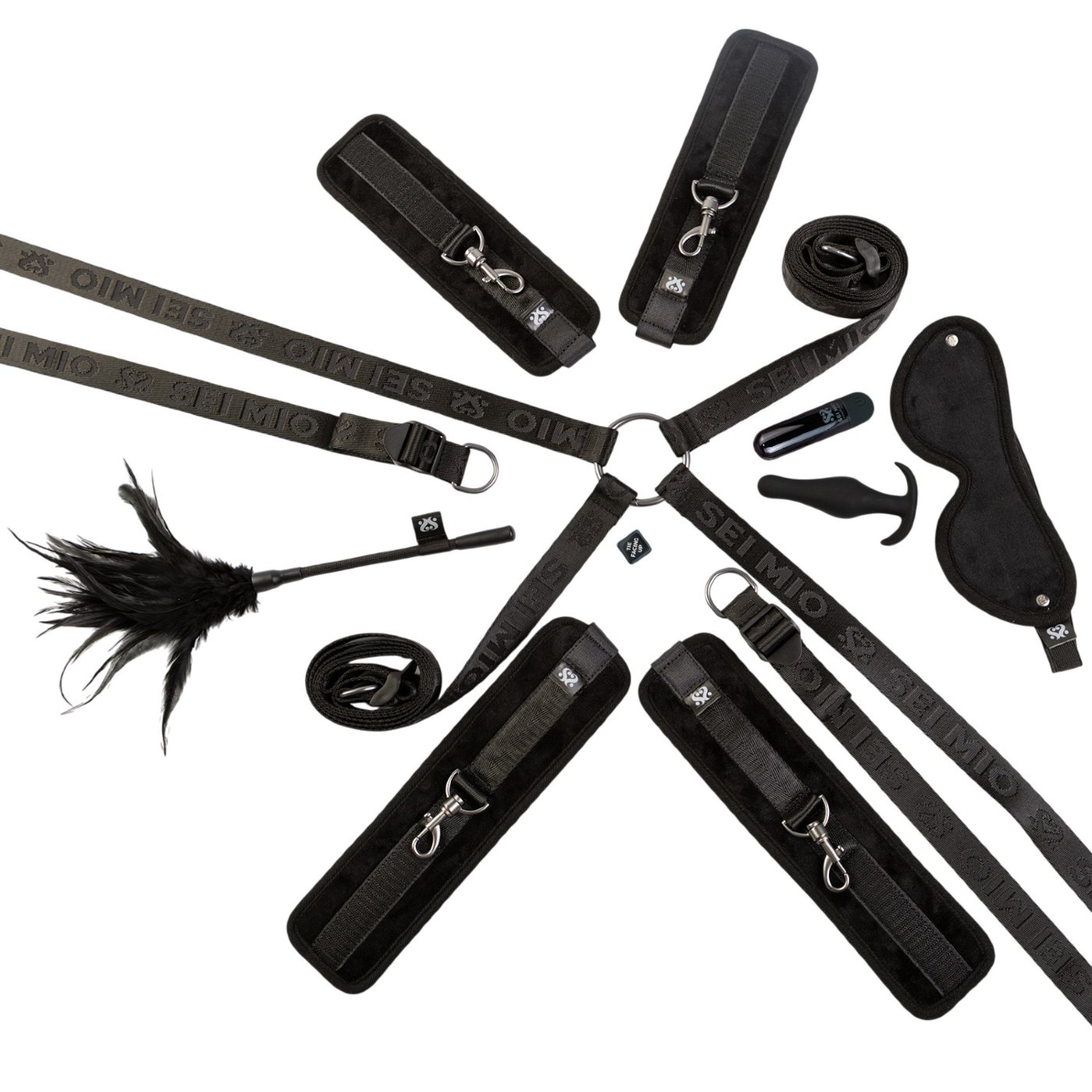 Sei Mio Complete Surrender Ultimate Bed Tether Seduction Set (7 Piece)
