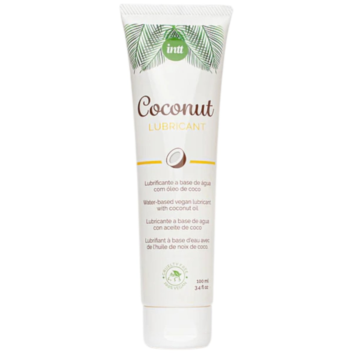 Intt Coconut Vegan Water-Based Lubricant 100Ml