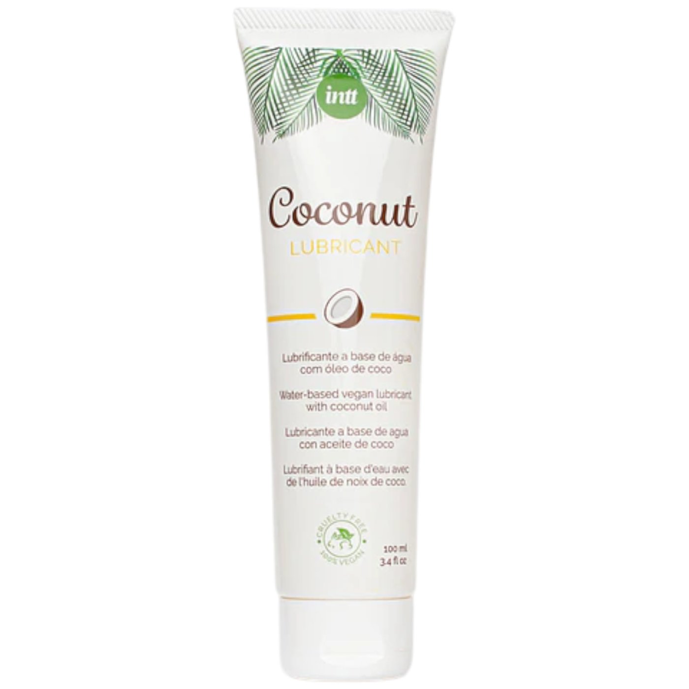 INTT Coconut Vegan Water-Based Lubricant 100ml