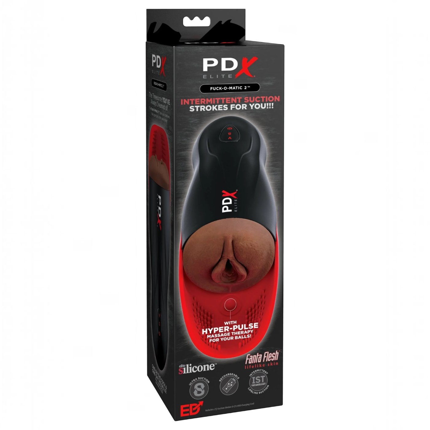 PDX Elite Fuck-O-Matic 2 Automatic Male Masturbator with Suction and Vibration