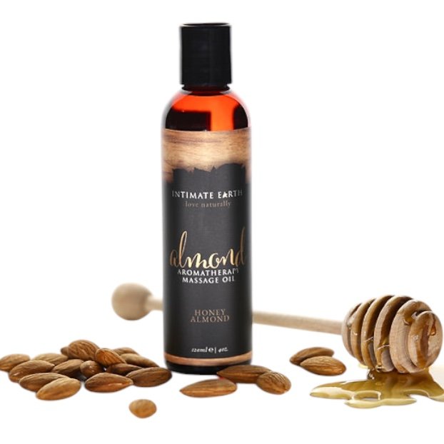 Intimate Earth Almond Aromatherapy Massage Oil 120ml
