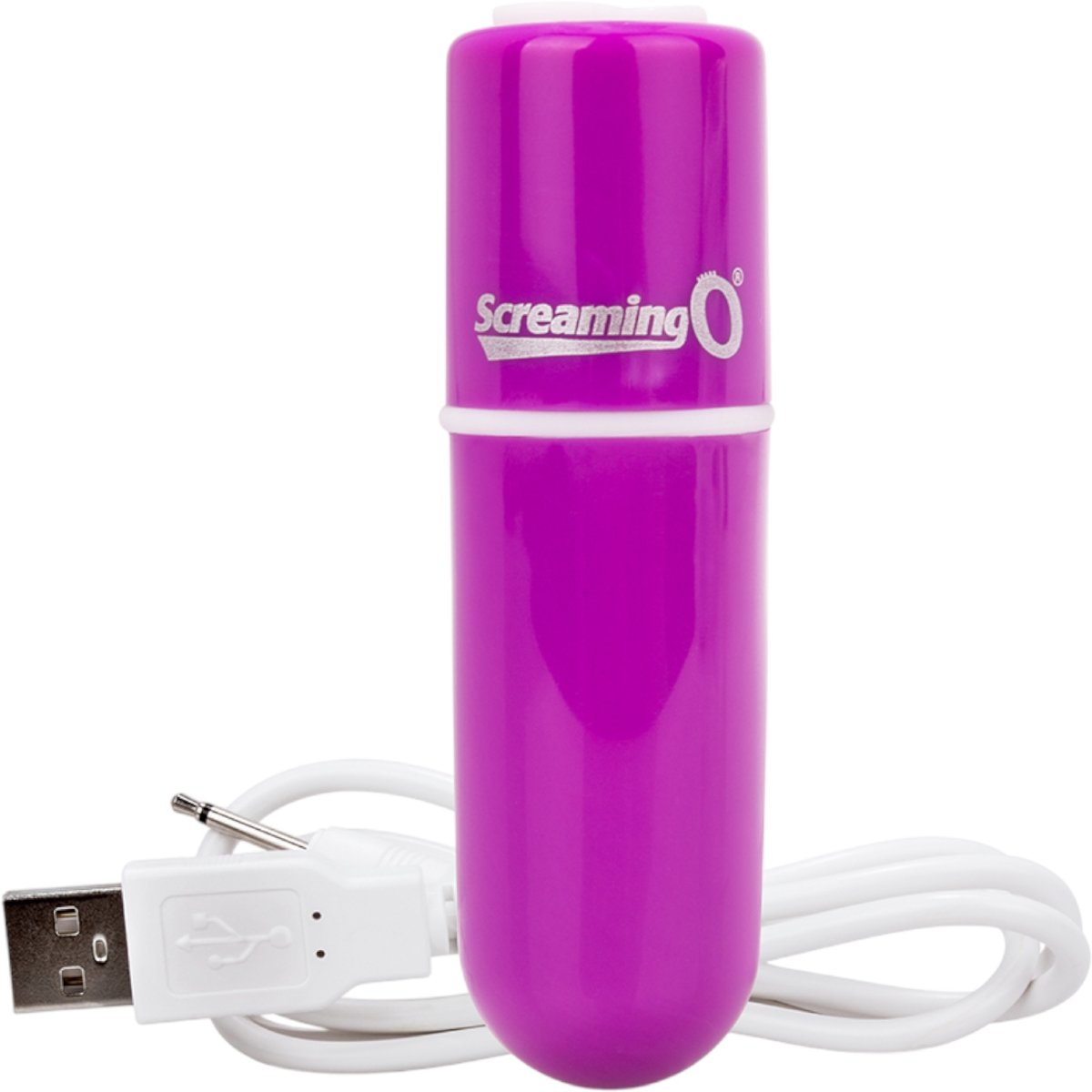 Screaming O Vooom Rechargeable Bullet Vibrator Purple