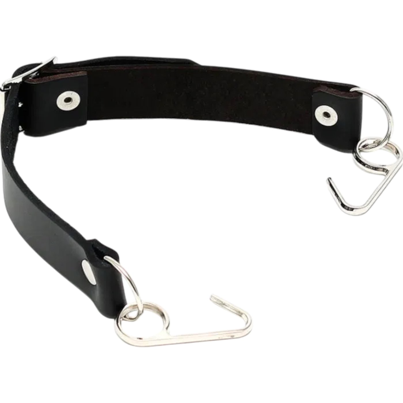 Rimba Smile Hooks Mouth Gag Black
