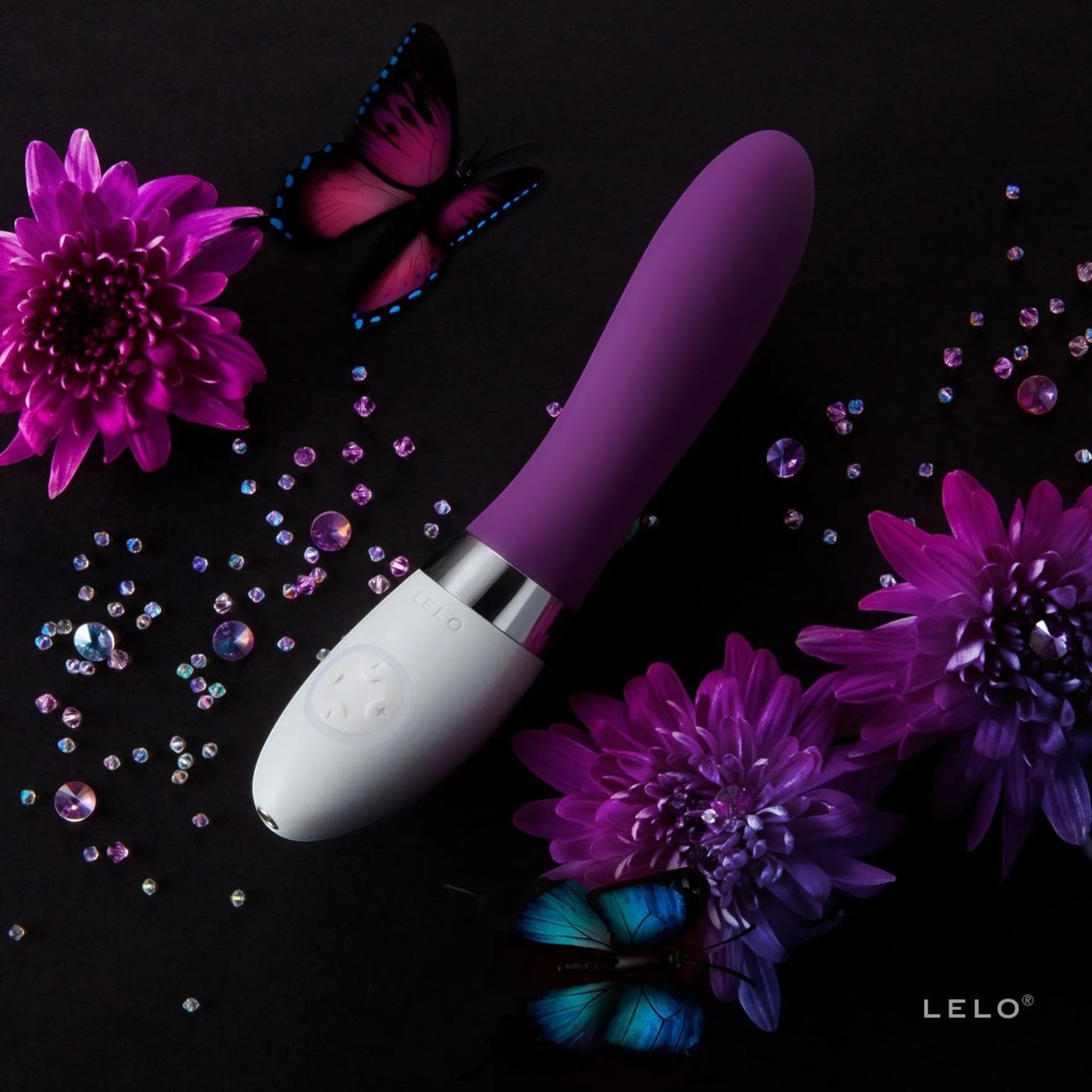LELO Liv 2 Rechargeable G-Spot Vibrator Plum