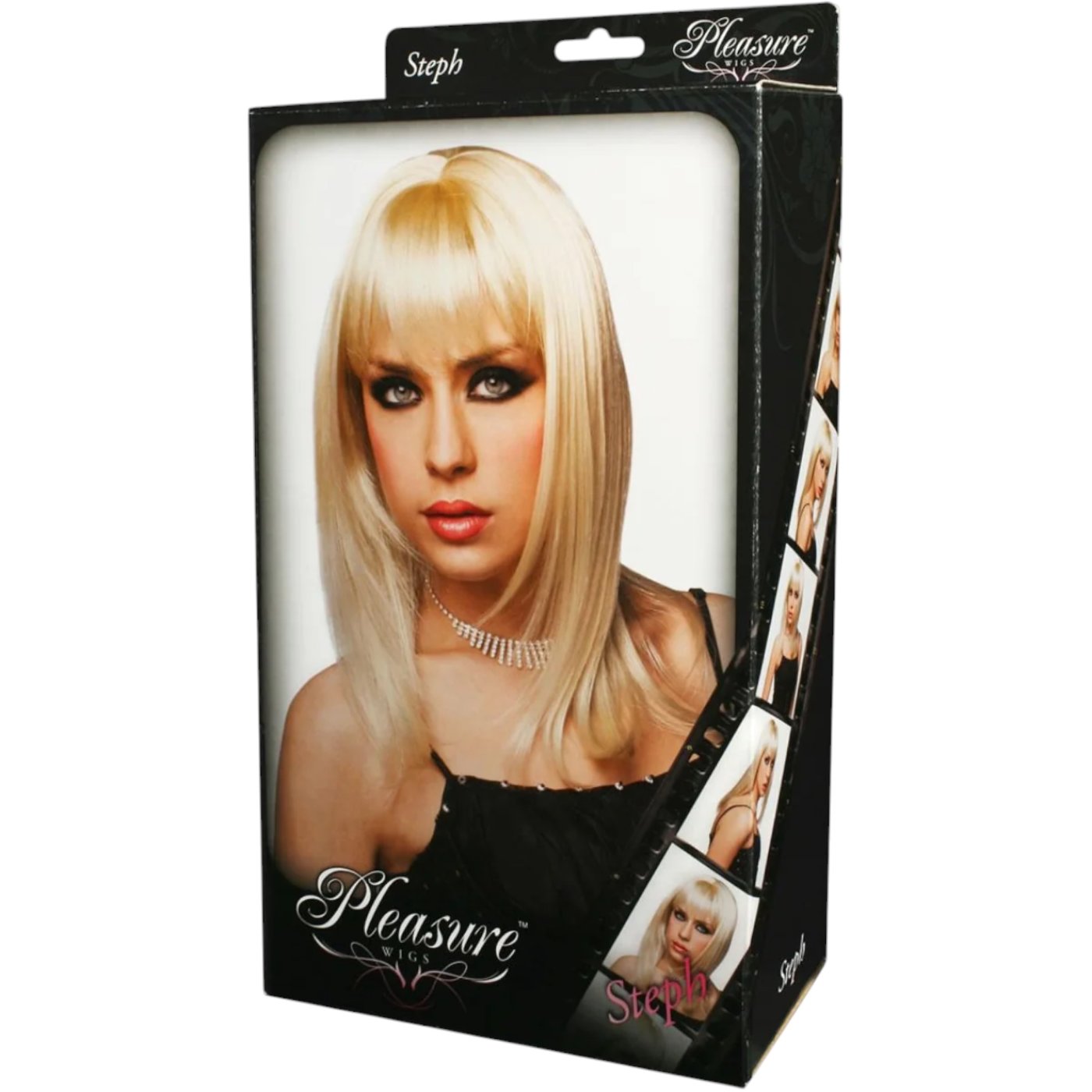 Pleasure Wigs Steph Blonde Long Straight Wig with Fringe