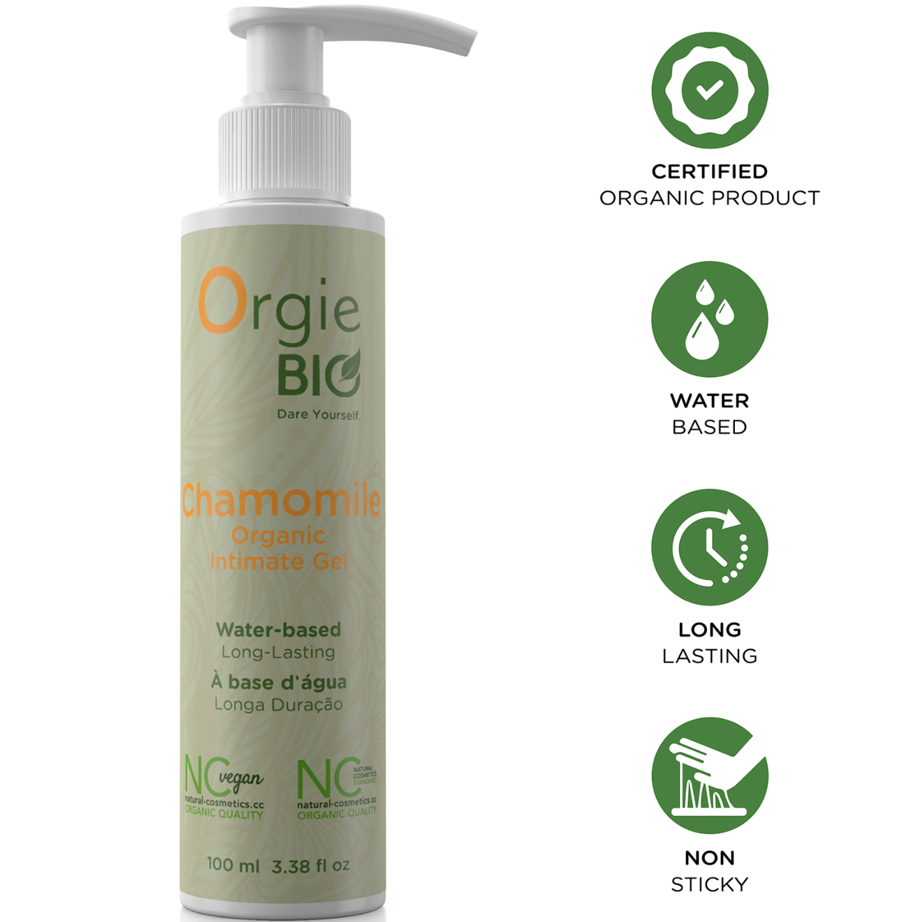 Orgie Bio Chamomile Organic Intimate Gel 100ml