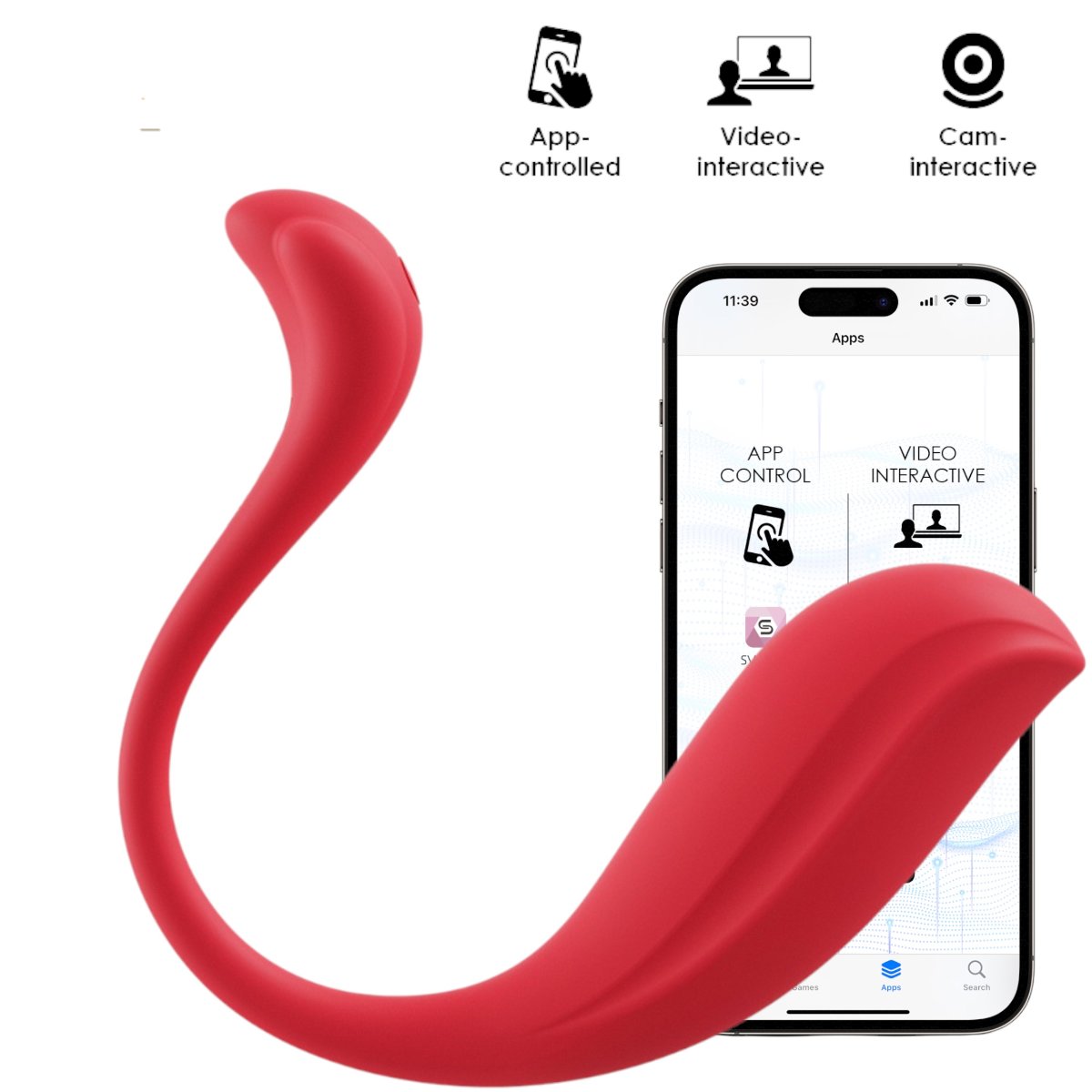 Svakom Phoenix Neo 2 Interactive App Controlled Vibrator