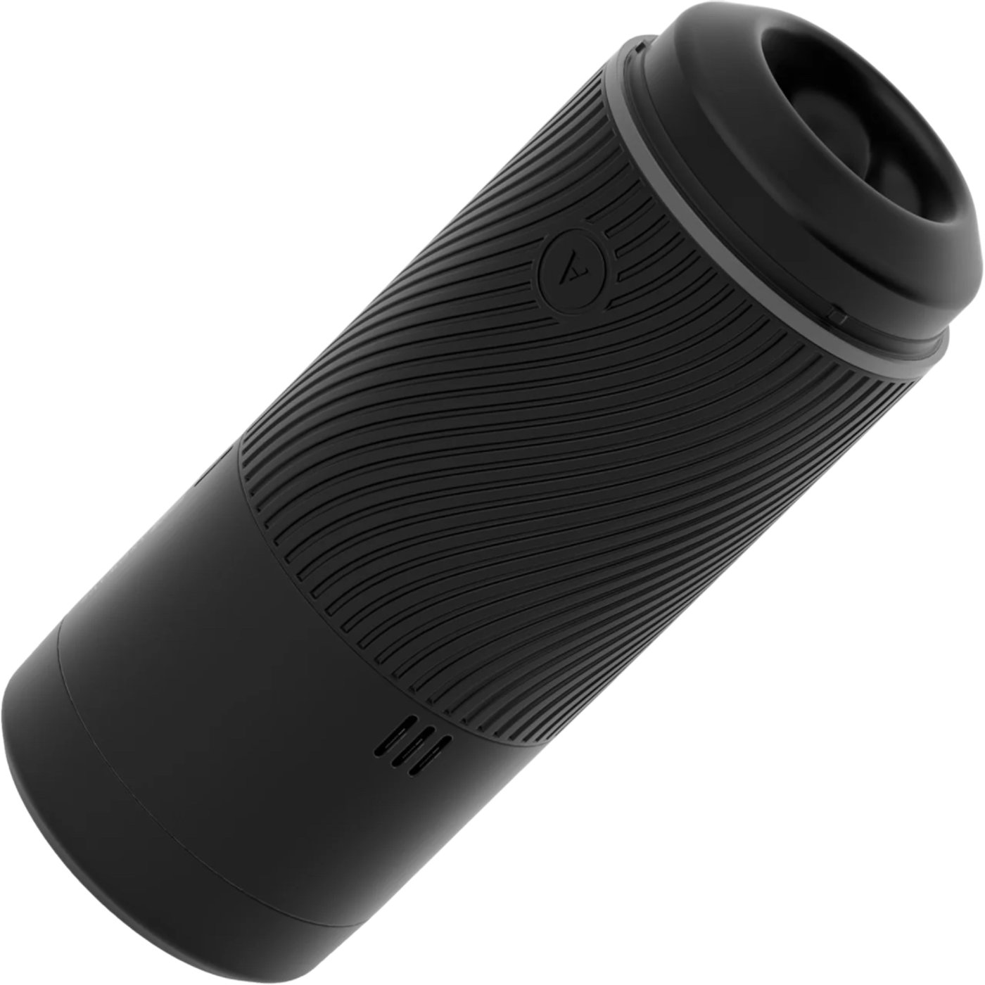 Arcwave Pow Silicone Dual-Entrance Suction Control Male Masturbator Black