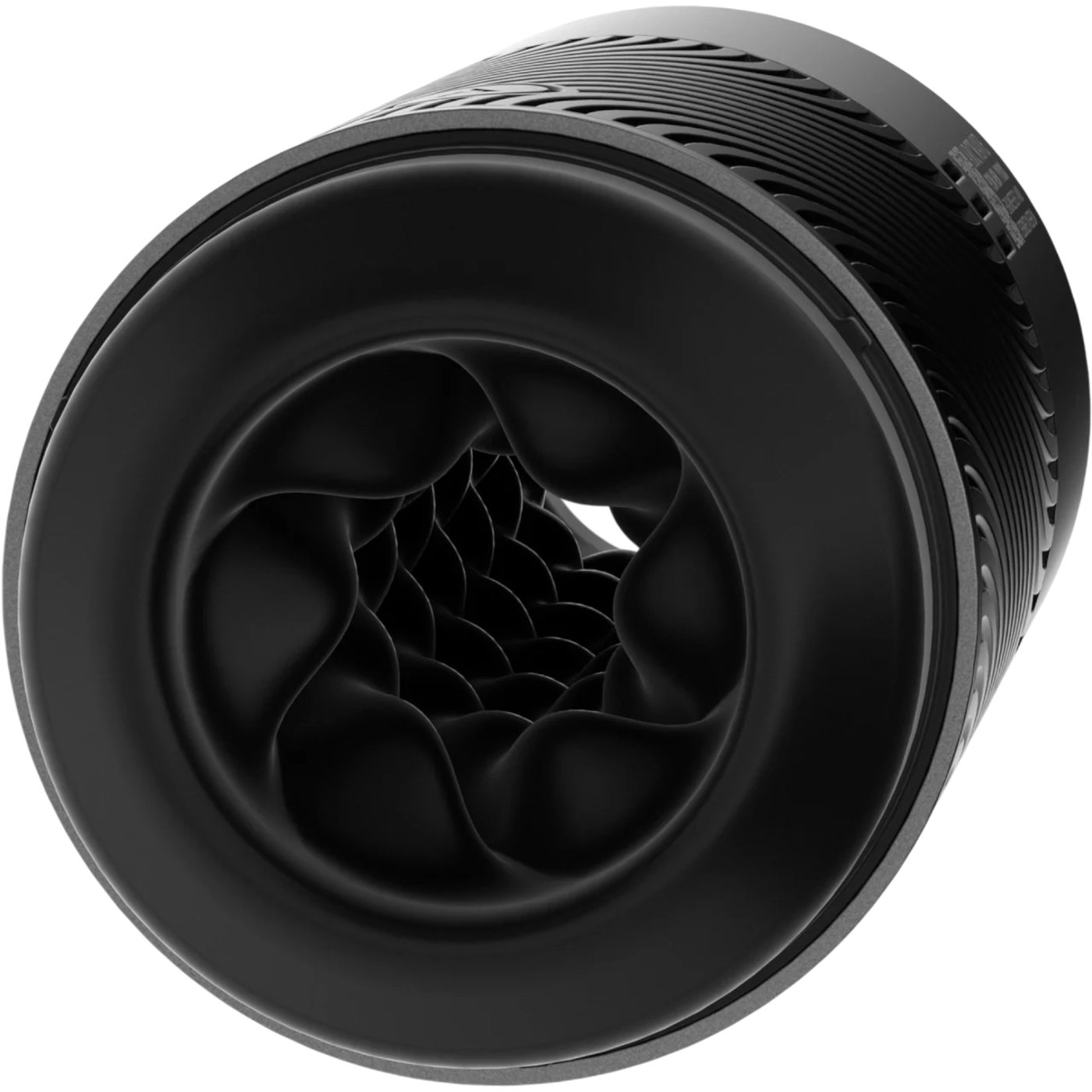 Arcwave Pow Silicone Dual-Entrance Suction Control Male Masturbator Black