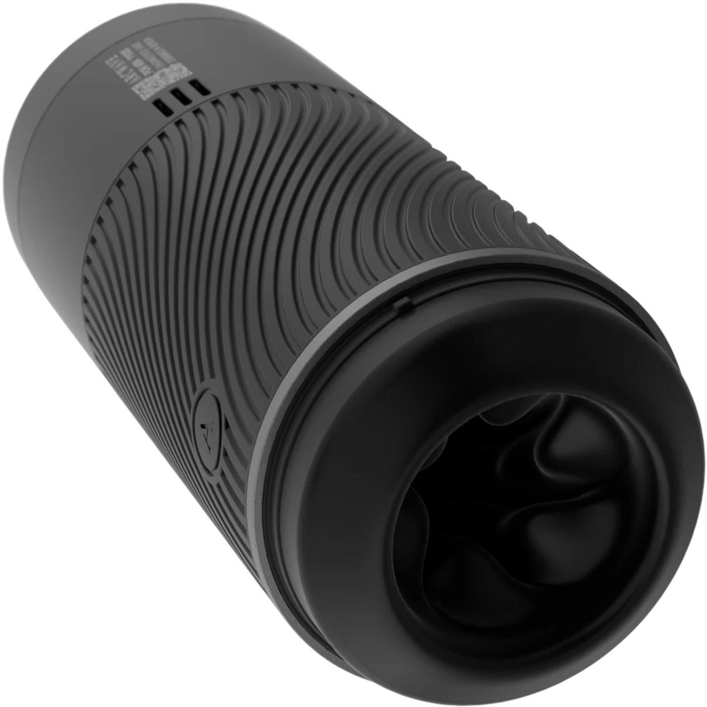 Arcwave Pow Silicone Dual-Entrance Suction Control Male Masturbator Black
