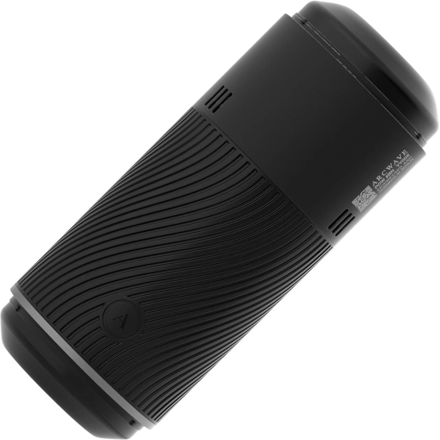 Arcwave Pow Silicone Dual-Entrance Suction Control Male Masturbator Black