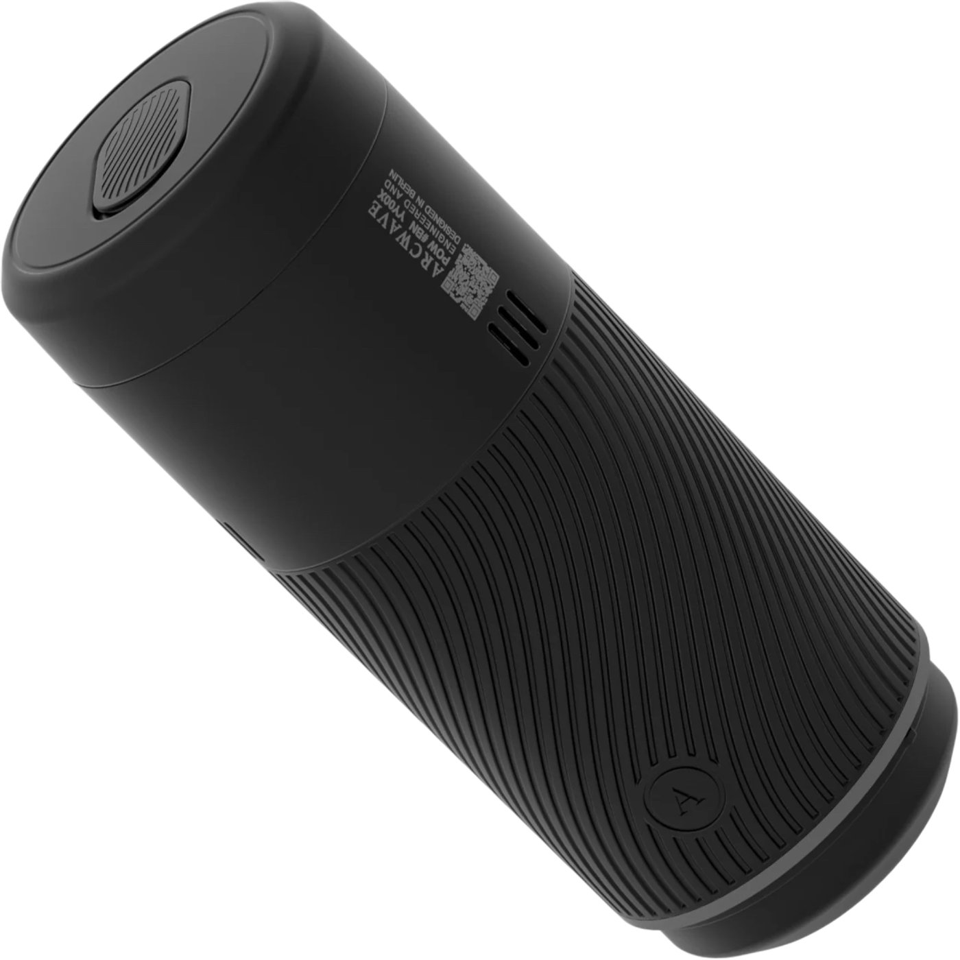 Arcwave Pow Silicone Dual-Entrance Suction Control Male Masturbator Black